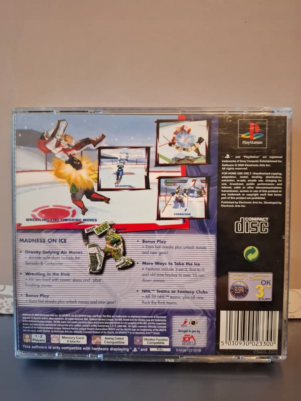 NHL ROCK THE RINK PS1
