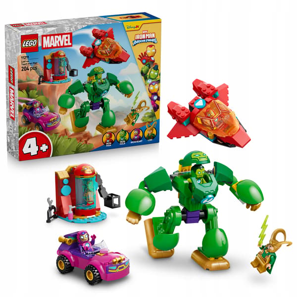 LEGO Disney Junior Marvel 11211 Loki vs the Iron Man Team