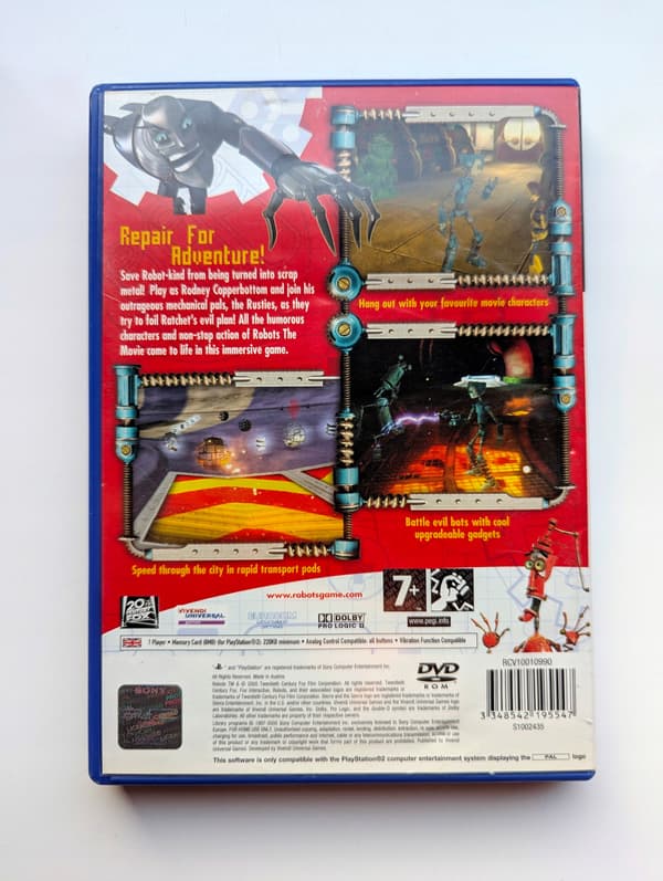*** PLAYSTATION 2 (PS2) PSX ROBOTS *** 3AAA