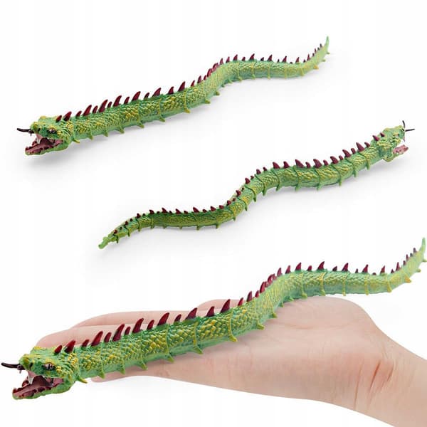 Snake model figurine Educational toy Class prize Gift Lifelike Party