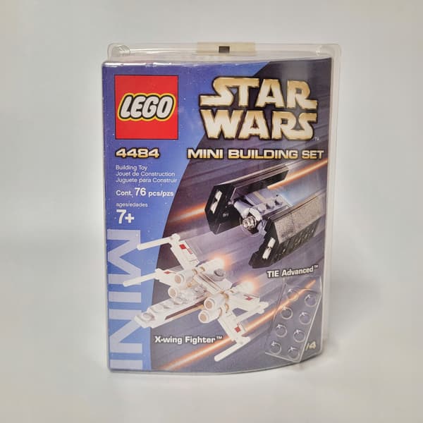 4484 Lego Star Wars X-wing and TIE Advanced mini set, MISB, 2003