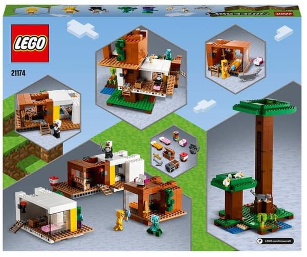 Lego Minecraft Modern Treehouse 21174