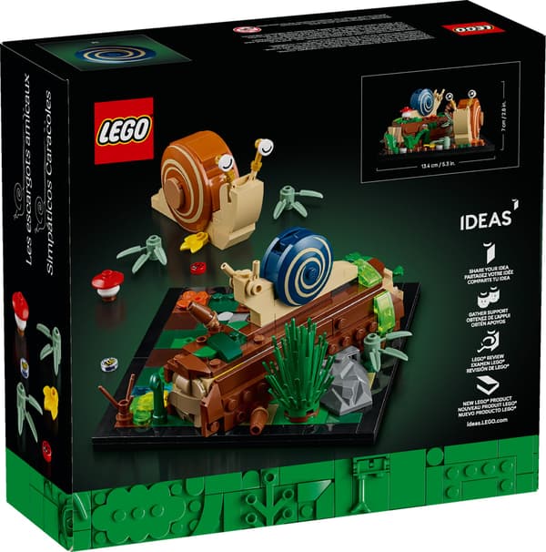 LEGO 40788 IDEAS – FRIENDLY SNAILS