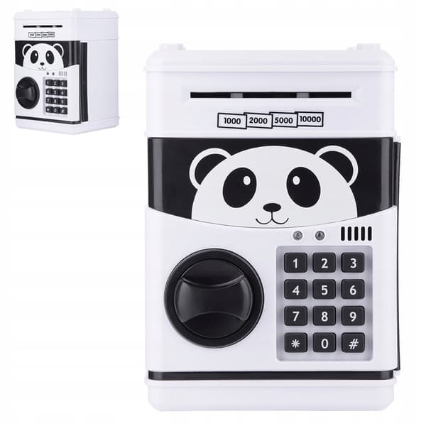 A small, charming coin box. Password lock. LR Security