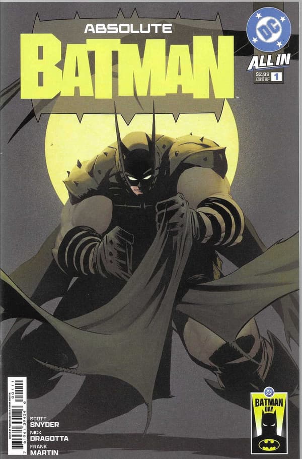 DC Absolute Batman Comic 1/2025 (English) Batman Day Special Edition