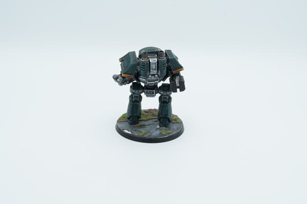 Warhammer: The Horus Heresy Contemptor Dreadnought plastic model