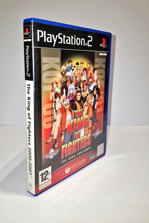 THE KING OF FIGHTERS 2000–2001 PS2 DISC + DATABASE