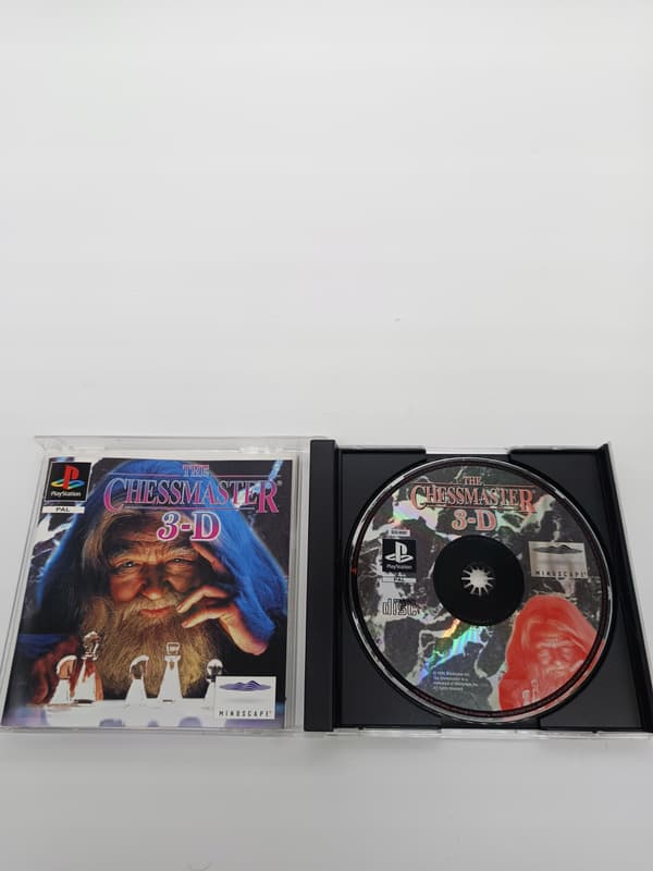 The Chessmaster 3-D PlayStation (PSX) boxed – NEW REPLACEMENT BOX
