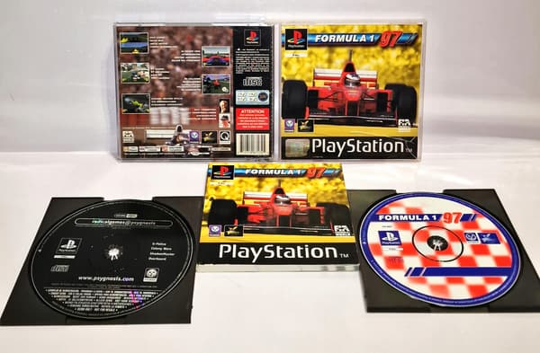 FORMULA 1 97 + DEMO PSX 3XA game