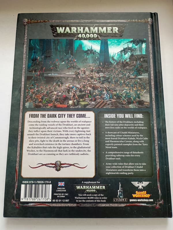 Codex Drukhari No. 82 – 8th Edition