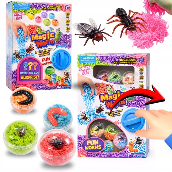 MAGIC BOX: Funny Bugs, Surprise Eggs, Randomiser Machine