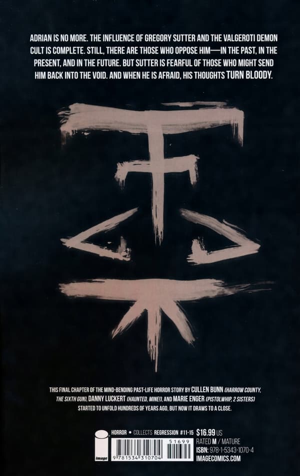 REGRESSION VOL 03 SACRIFICE SC