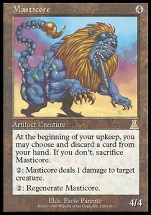 Magic: The Gathering Masticore