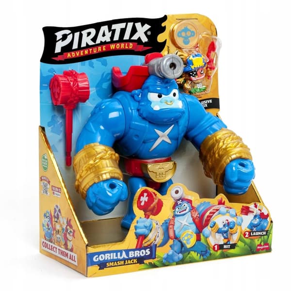Piratix Crazy Jungle: Gorilla Bros Smash Jack Set
