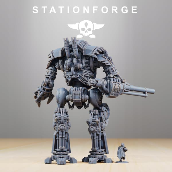 Scavenger Defender Mk1 – Station Forge – 3D-utskrift
