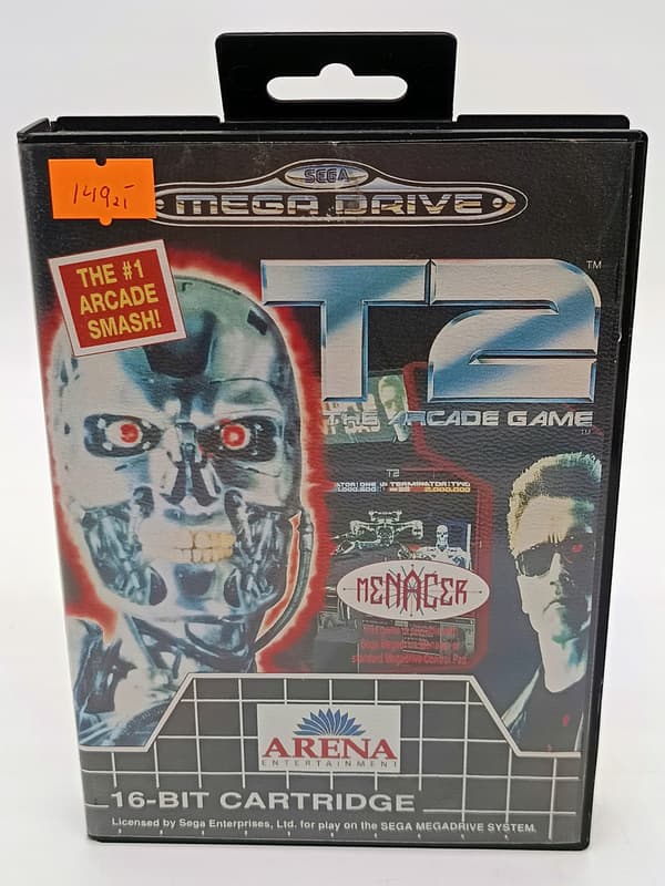 Terminator 2 (T2) – The Arcade Game – Sega Megadrive – Boxed