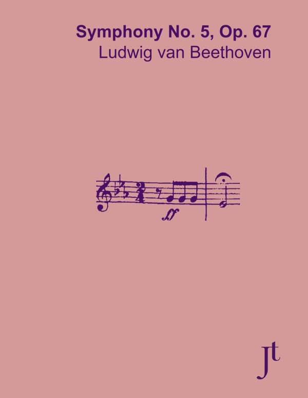Beethoven, Ludwig van Beethoven: Symphony No. 5, Op. 67: Full score for students