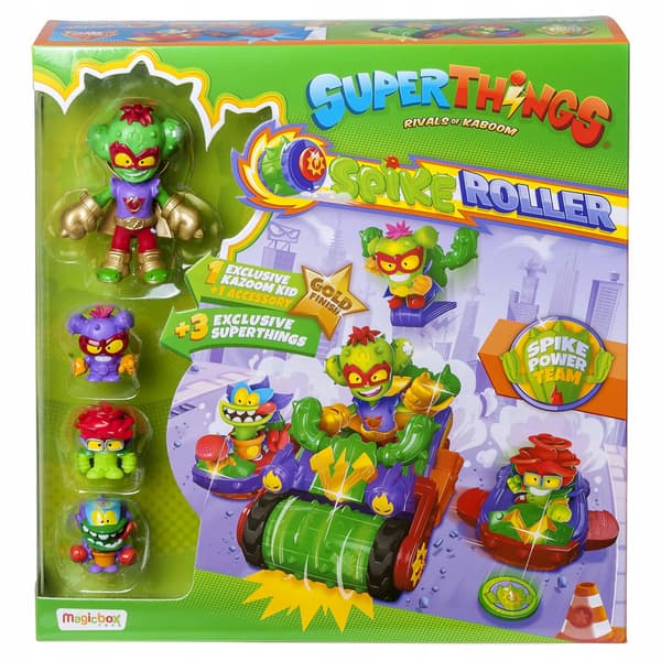 SuperThings SPIKE ROLLER KAZOOM KIDS SET Vehicle Figures Series 8
