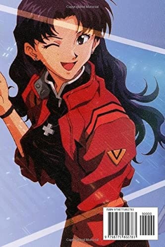 Misato Katsuragi Notebook: Lined Pages Notebook, Small Size, 6x9 inches / 1