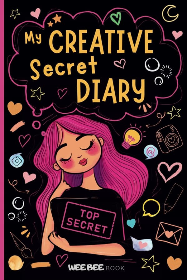Book, WeeBee My Creative Secret Diary: Express Your Imagination Every Day b