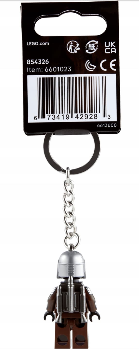 LEGO Star Wars 854326 – Mandalorian Keyring Mandalorian Keyring