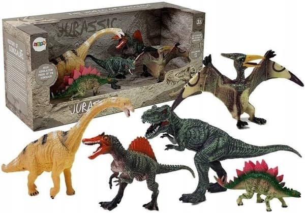 Learning Resources Jumbo Dinosaurs Set 2, Multicoloured LER0837