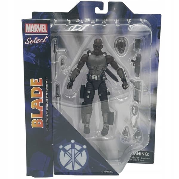A Blade figurine from the Marvel Select range