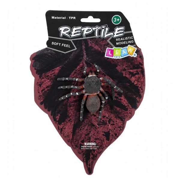 STRETCHY RUBBER SPIDER FIGURINE