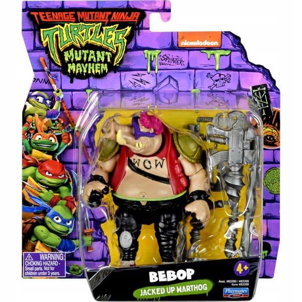 NINJA TURTLE MUTANT MAYHEM FIGURE: JACKED UP WARTHOG BEBOP