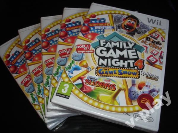 Hasbro Family Game Night 4 – a Wii game