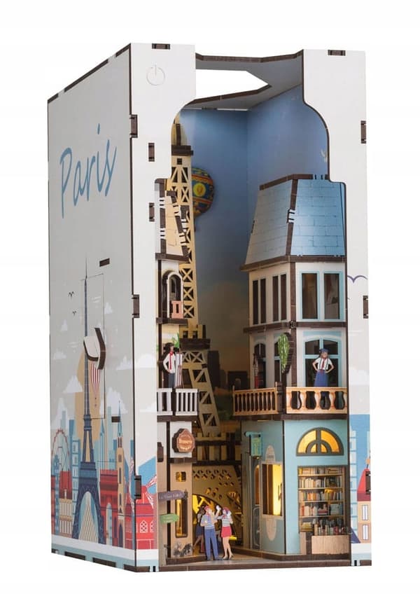 Miniature Book Collection Diorama: Paris – Revell 23 cm Display Case Set