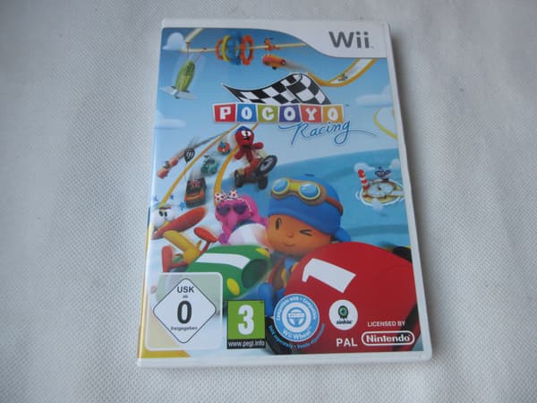 POCOYO RACING GAME FOR NINTENDO WII