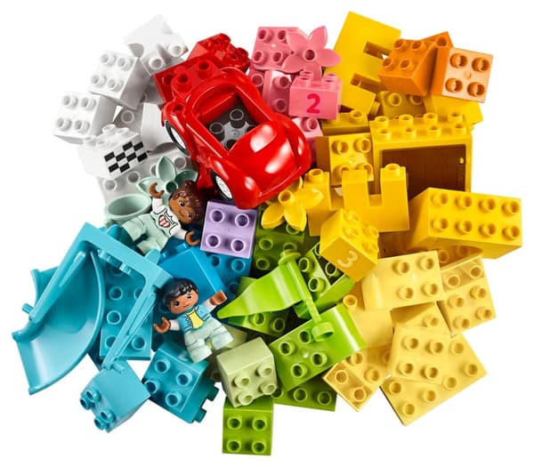 LEGO DUPLO CAR BLOCK SET, 85 PIECES, 18 M + STARTER SET