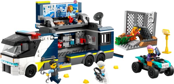 LEGO City 60418 Police Mobile Forensic Lab