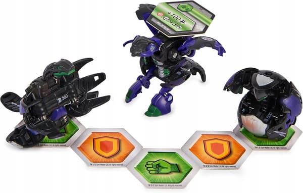 BAKUGAN LEGEND STARTER PACK SAIRUS ULTRA AUXILLATAUR CYCLOID GIFT SET
