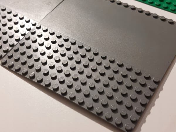 LEGO 16x16 Tiles, 10 pieces, damaged