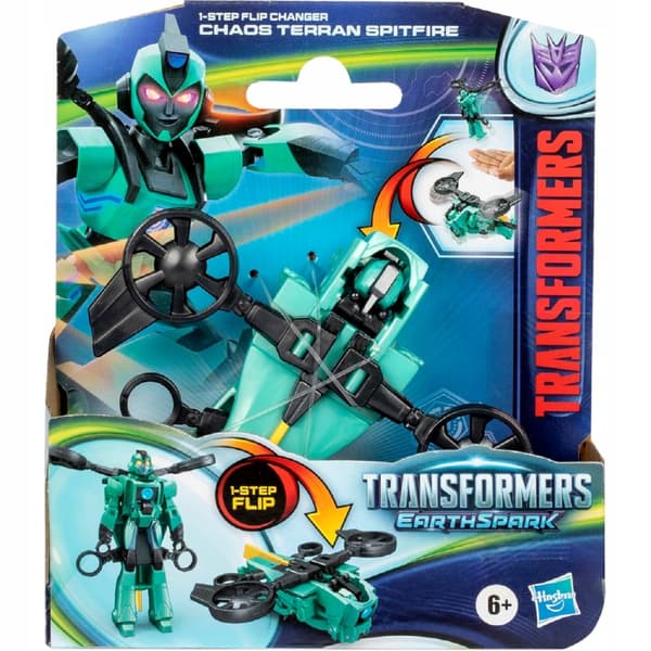 TRANSFORMERS EARTHSPARK AUTOBOT ROBOT FIGURINE CHAOS TERRAN SPITFIRE
