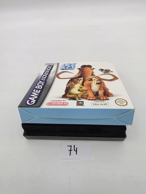 GAME BOY ADVANCE ICE AGE ORIGINAL CARTON BOX