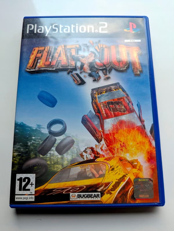 *** FLATOUT PLAYSTATION 2 PS2 PSX ***