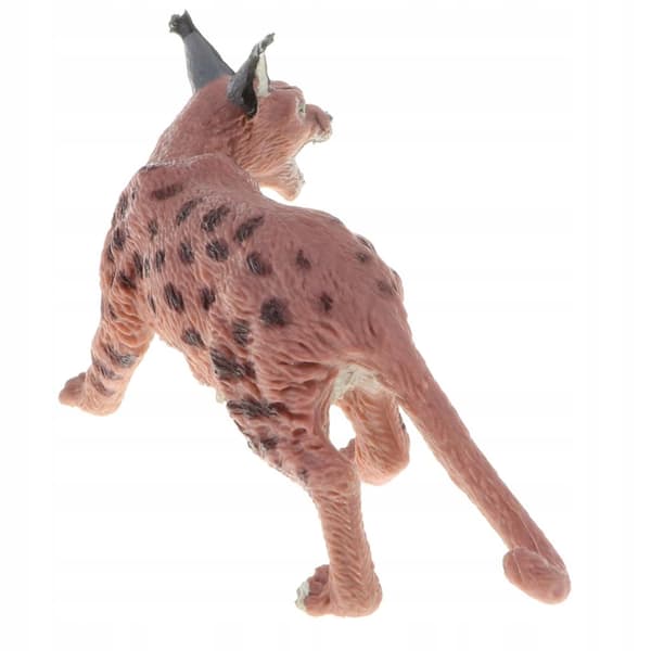Plastic Life Jungle Leptailurus Serval Figurine Toy Play Set