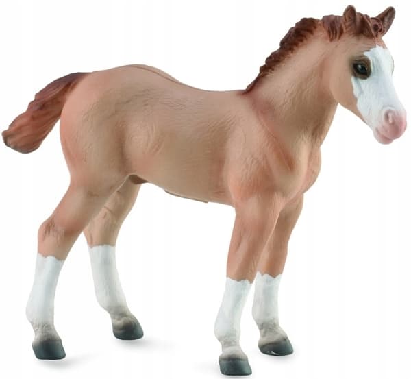 SURPRISE GIFT TOY: RED DUN FOAL – RUBBER FIGURINES INSPIRE