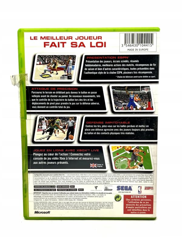 NBA 2K3 for Xbox