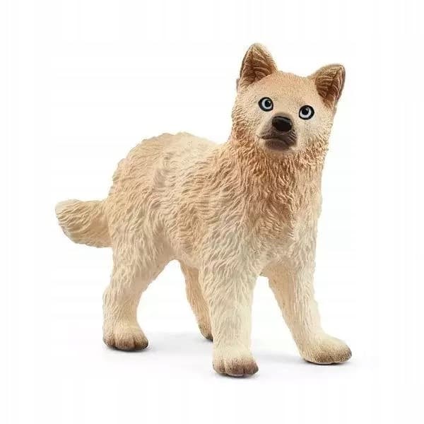 A polar wolf cub.