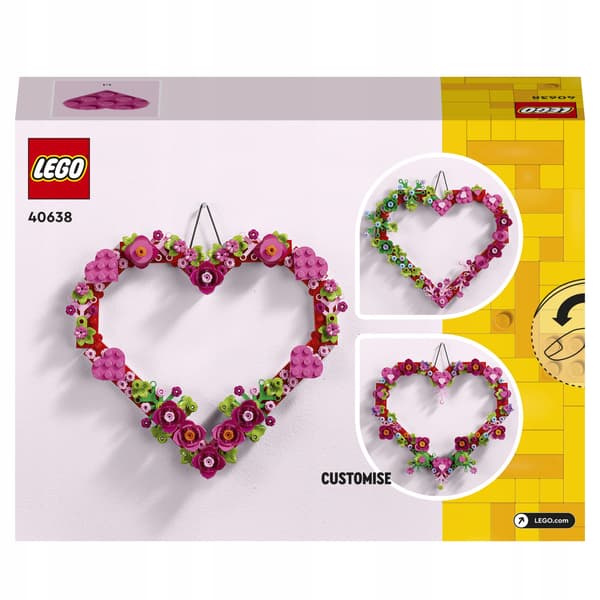 LEGO Creator Heart-Shaped Ornament 40638