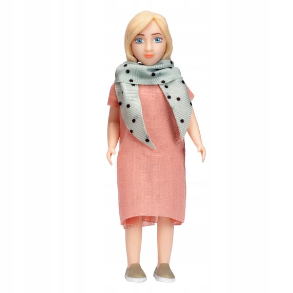 LUNDBY Mum Doll for Doll’s House – Movable Limbs and Clothes