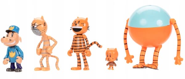 DOG MAN FIGURES SET – 5-PACK, 6.3 CM, JAKKS PACIFIC MULTIPACK