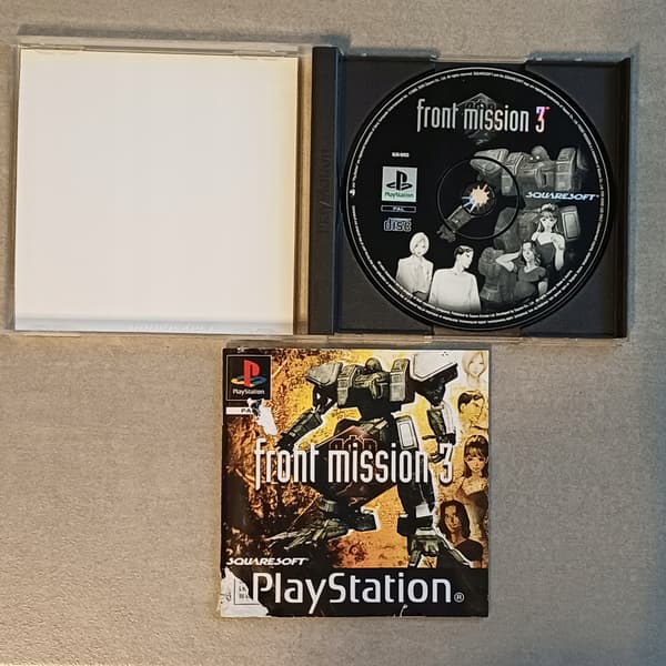 Front Mission 3, PlayStation, PS1