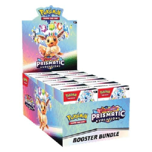 Pokemon Prismatic Evolutions Booster Bundle Display German