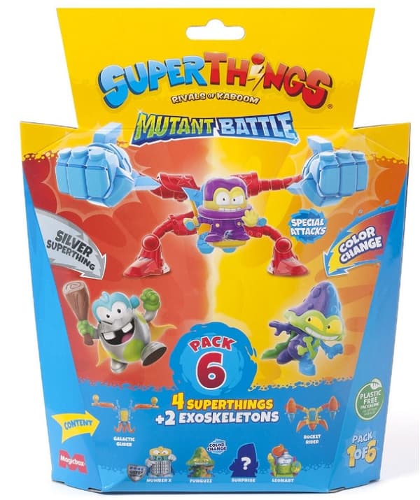 Super Things Mutant Battle 6-pack, set 1 of 6