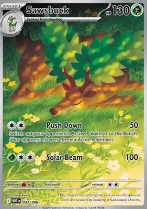 Pokemon TCG Sawsbuck